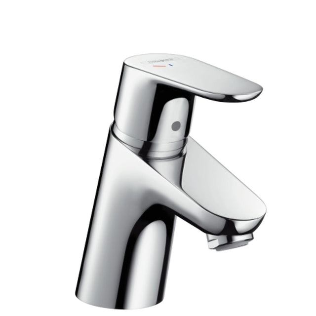 hansgrohe Focus Einhebel-Waschtischmischer 70 CoolStart mit Zugstangen-Ablaufgarnitur Chrom, 31539000
