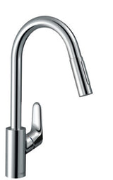 Hansgrohe HG Spültischmischer 240 Focus M41 Ausziehbrause 2jet sBox chrom, 73880000