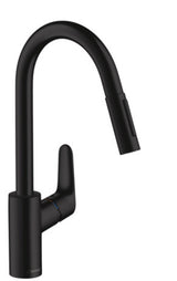 Hansgrohe HG Spültischmischer 240 Focus M41 Ausziehbrause 2jet mattschwarz, 31815670