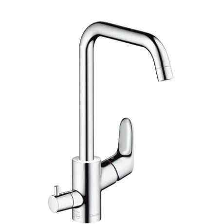 Hansgrohe HG Spültischmischer 260 Focus M41 Geräteabsperrventil 1jet chrom, 31823000