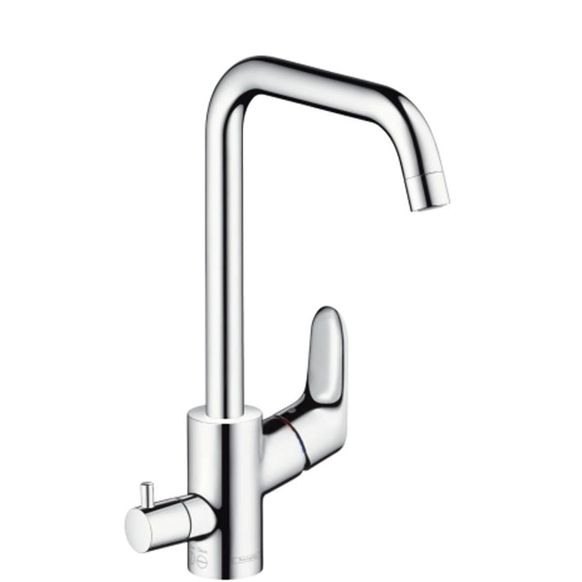 Hansgrohe HG Spültischmischer 260 Focus M41 Geräteabsperrventil 1jet chrom, 31823000