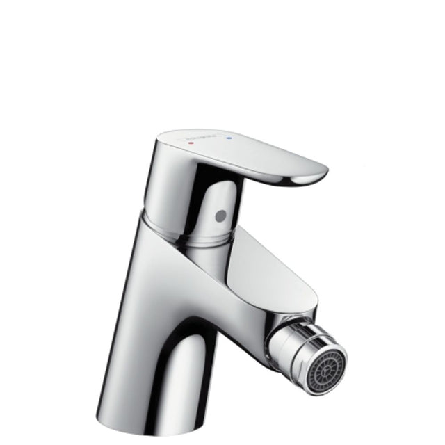 hansgrohe Focus Einhebel-Bidetmischer mit Push-Open Ablaufgarnitur Chrom, 31922000