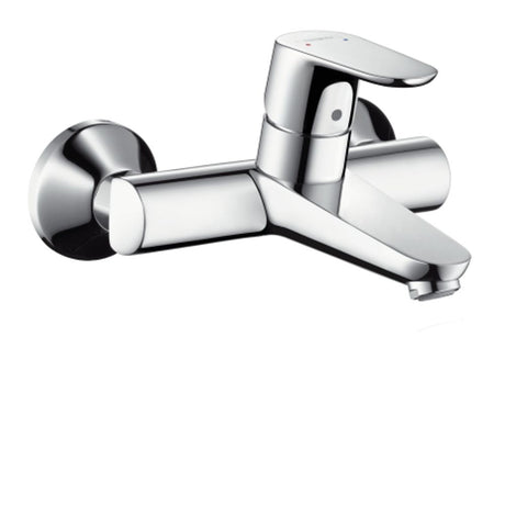 hansgrohe Focus Einhebel-Waschtischmischer Aufputz für Wandmontage Chrom, 31923000