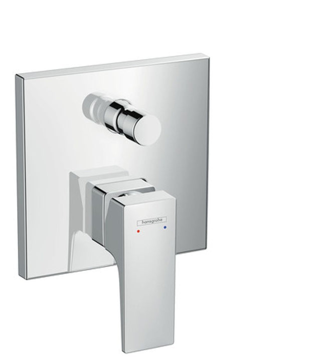 hansgrohe Metropol Einhebel-Wannenmischer Unterputz mit Hebelgriff für iBox universal Chrom, 32545000