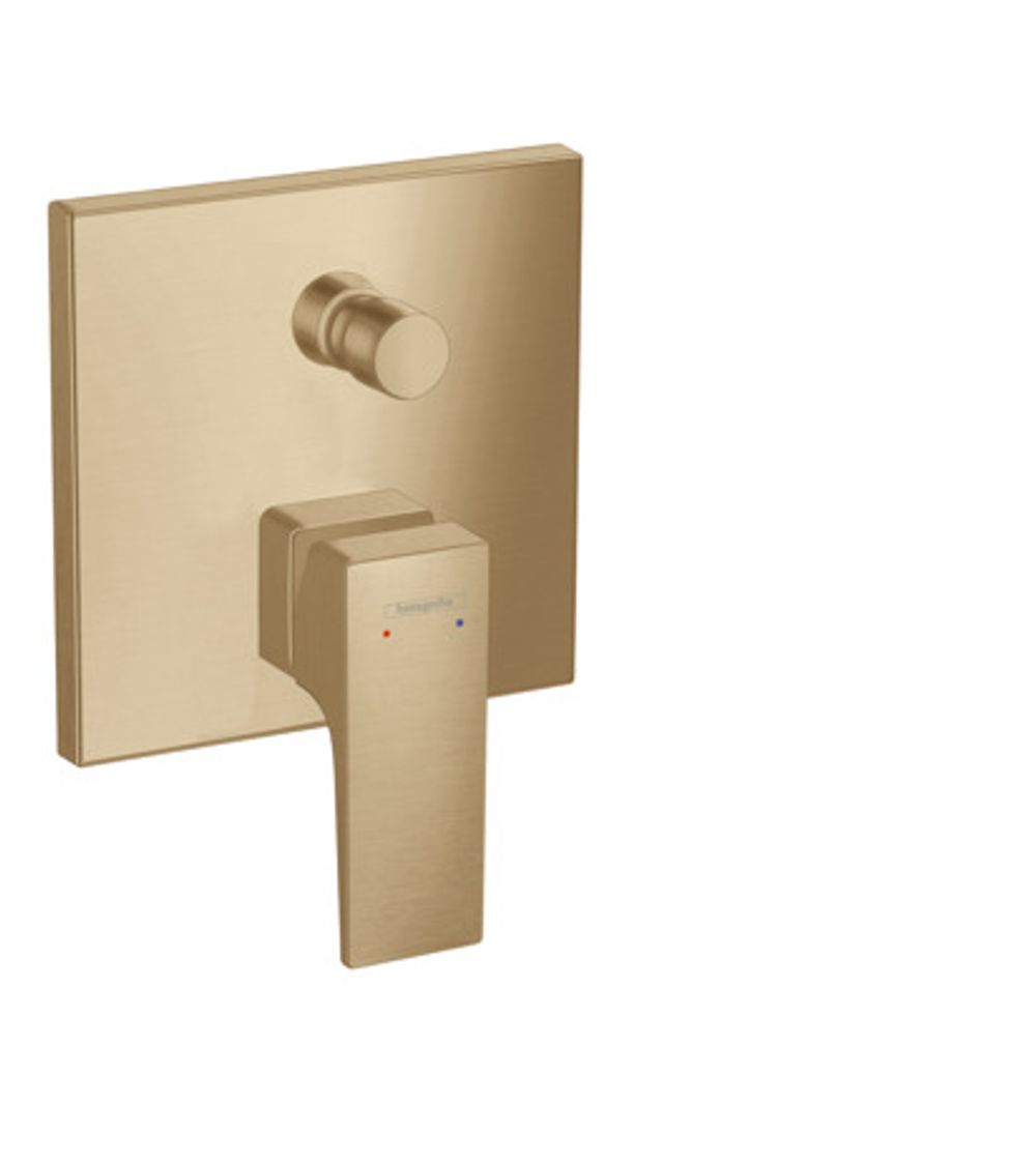 hansgrohe Metropol Einhebel-Wannenmischer Unterputz mit Hebelgriff für iBox universal Brushed Bronze, 32545140