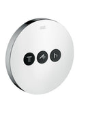 AXOR ShowerSelect Ventil Unterputz rund für 3 Verbraucher Chrom, 36727000