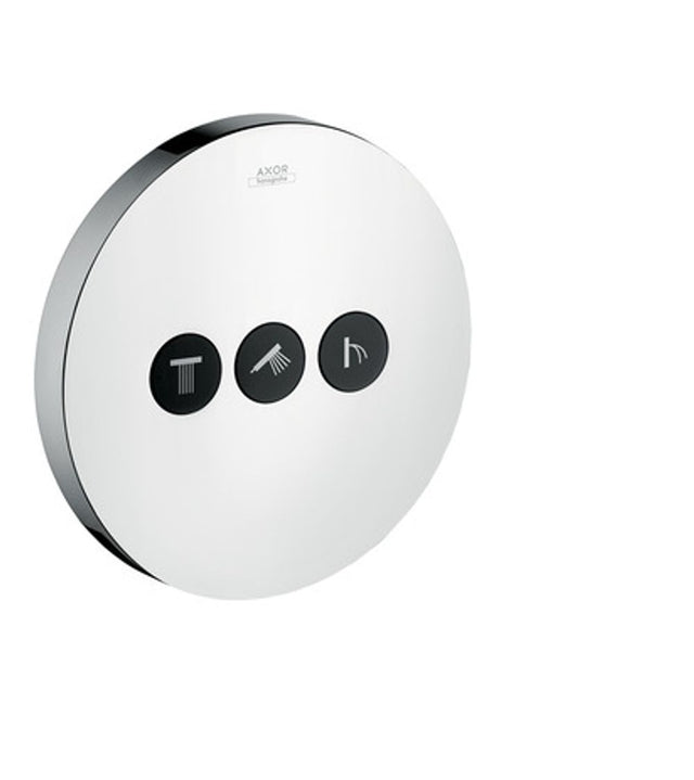 AXOR ShowerSelect Ventil Unterputz rund für 3 Verbraucher Chrom, 36727000