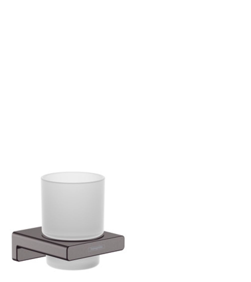 hansgrohe AddStoris Zahnputzbecher Brushed Black Chrome, 41749340