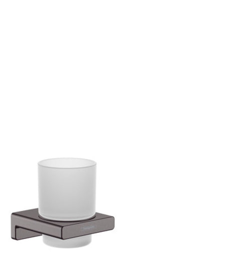 hansgrohe AddStoris Zahnputzbecher Brushed Black Chrome, 41749340