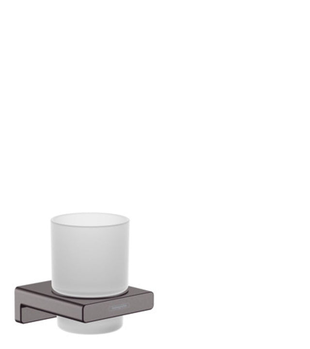 hansgrohe AddStoris Zahnputzbecher Brushed Black Chrome, 41749340