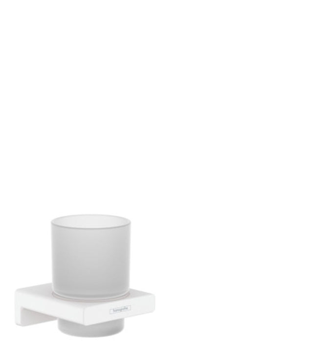 hansgrohe AddStoris Zahnputzbecher Mattweiß, 41749700