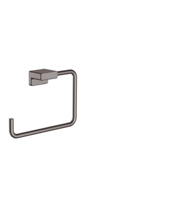 hansgrohe AddStoris Handtuchring Brushed Black Chrome, 41754340