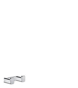 hansgrohe AddStoris Handtuchhaken doppelt Chrom, 41755000