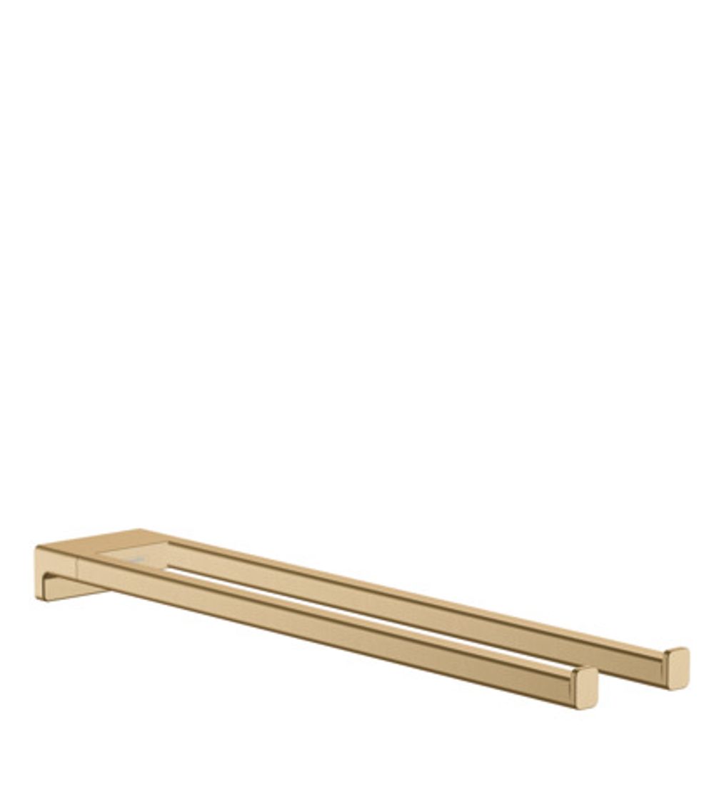 hansgrohe AddStoris Handtuchhalter zweiarmig Brushed Bronze, 41770140