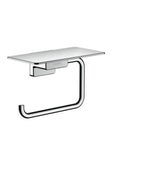 hansgrohe AddStoris Toilettenpapierhalter mit Ablage Chrom, 41772000