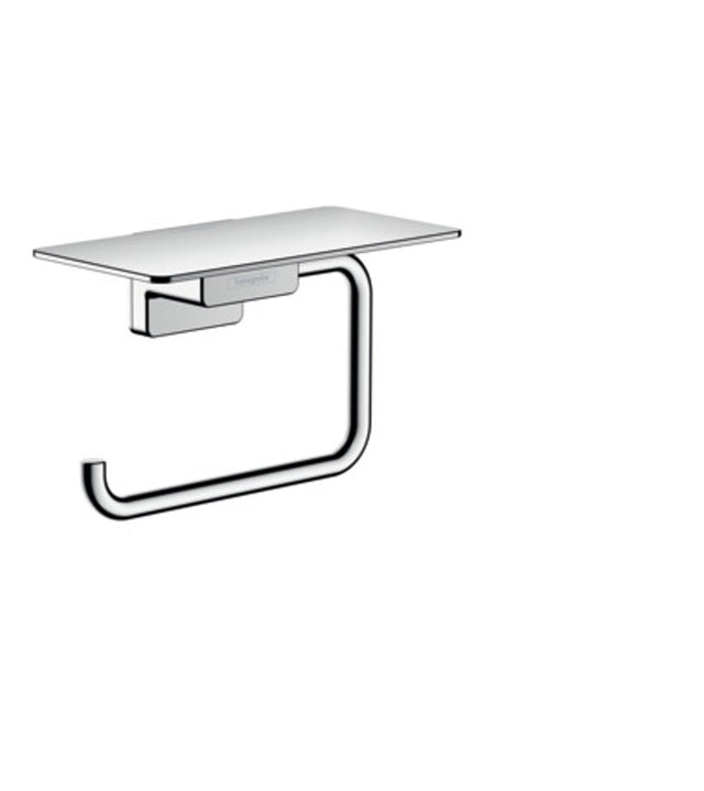 hansgrohe AddStoris Toilettenpapierhalter mit Ablage Chrom, 41772000