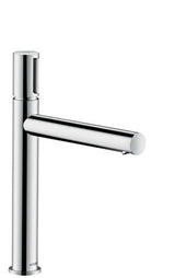 AXOR Uno Waschtischmischer Select 200 für Aufsatzwaschtische mit Ablaufgarnitur Chrom, 45013000