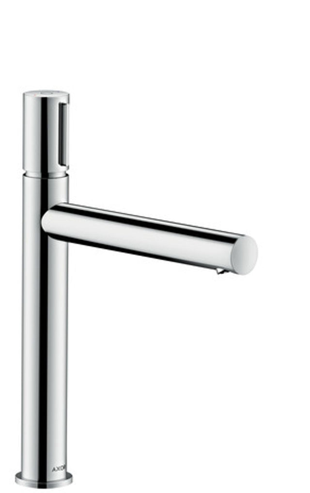 AXOR Uno Waschtischmischer Select 200 für Aufsatzwaschtische mit Ablaufgarnitur Chrom, 45013000
