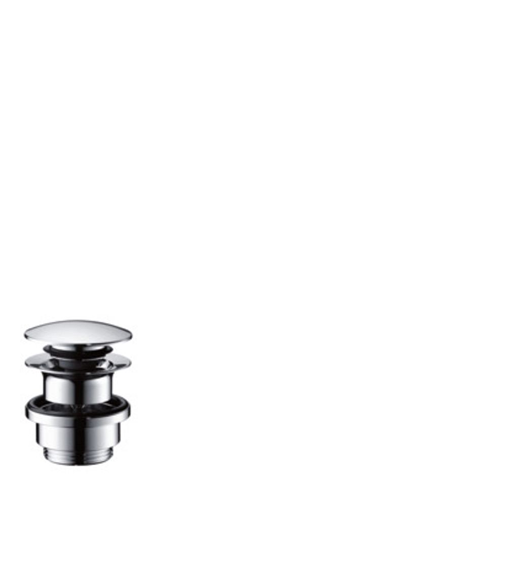 hansgrohe Ablaufgarnitur Push-Open für Waschtisch- und Bidetmischer Chrom, 50100000