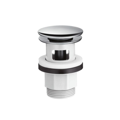 hansgrohe Ablaufgarnitur Push-Open für Waschtisch und Bidet Chrom, 50105000