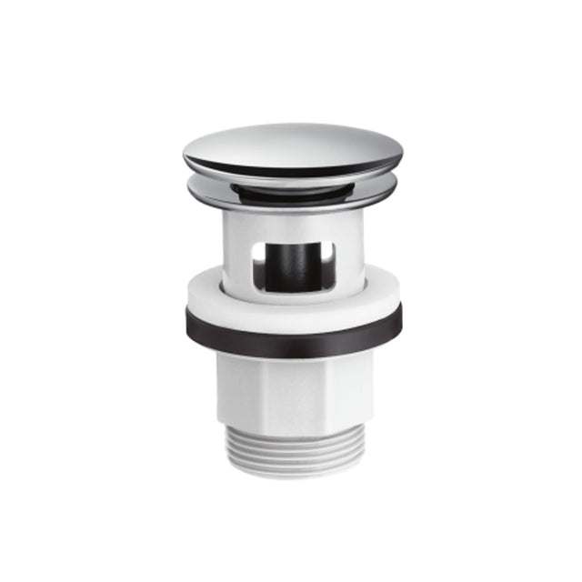 hansgrohe Ablaufgarnitur Push-Open für Waschtisch und Bidet Chrom, 50105000
