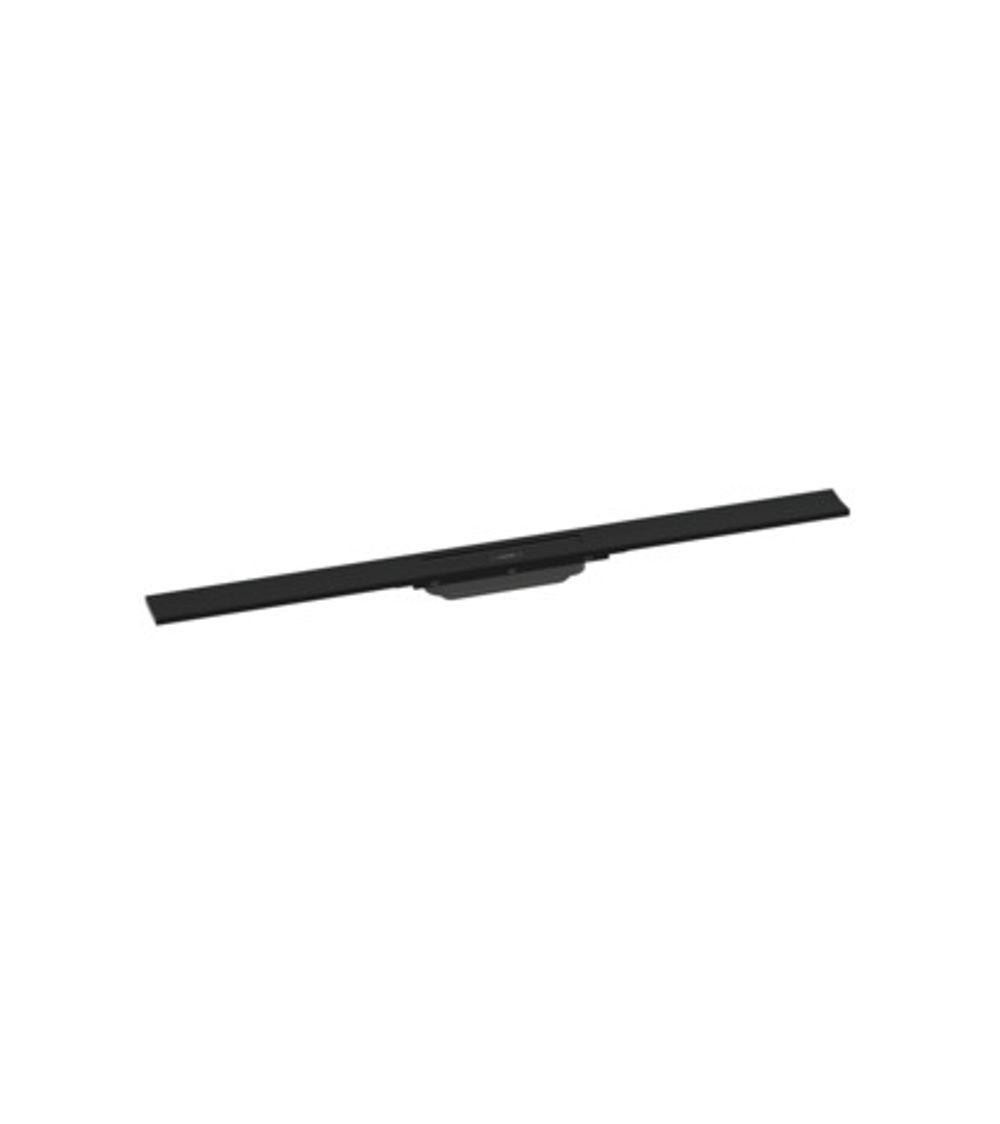 hansgrohe RainDrain Flex Fertigset Duschrinne 900 kürzbar Mattschwarz, 56045670