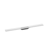 hansgrohe RainDrain Flex Fertigset Duschrinne 1000 kürzbar zur Wandmontage Mattweiß, 56053700