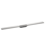 hansgrohe RainDrain Flex Fertigset Duschrinne 1200 kürzbar zur Wandmontage Edelstahl gebürstet, 56054800