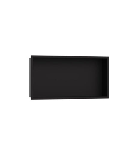 hansgrohe XtraStoris Original Wandnische mit Rahmen 300/600/100 Mattschwarz, 56064670
