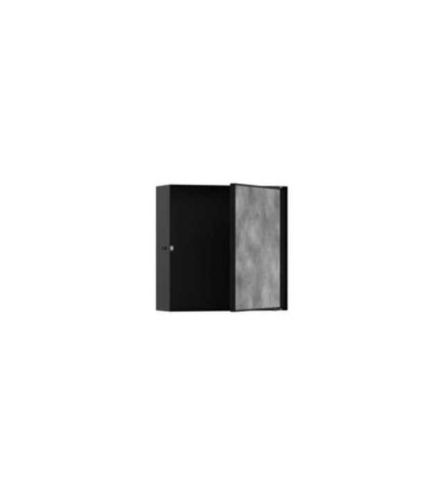 hansgrohe XtraStoris Rock Wandnische mit befliesbarer Tür 300/300/100 Mattschwarz, 56085670