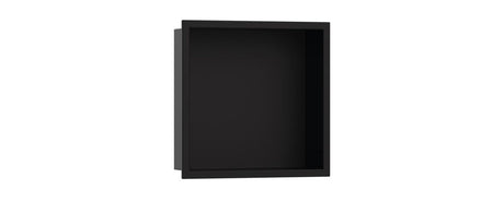 hansgrohe XtraStoris Original Wandnische mit Rahmen 300/300/70 Mattschwarz, 56093670