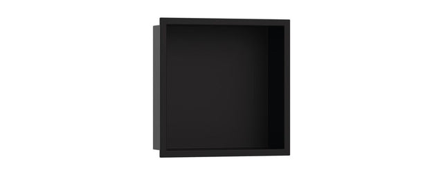 hansgrohe XtraStoris Original Wandnische mit Rahmen 300/300/70 Mattschwarz, 56093670
