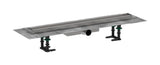 hansgrohe RainDrain Compact Komplettset Duschrinne 700 befliesbar für flache Installation, 56165000