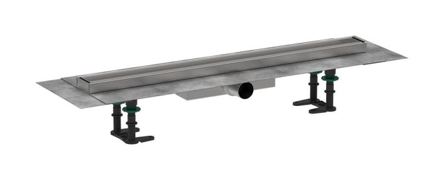 hansgrohe RainDrain Compact Komplettset Duschrinne 700 befliesbar für flache Installation, 56165000