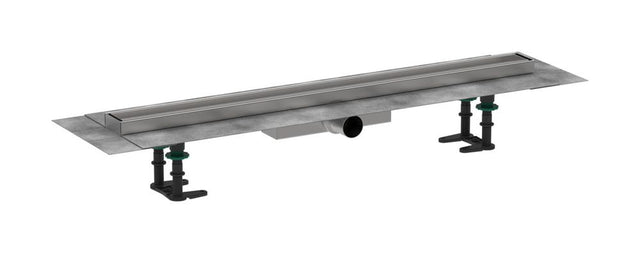 hansgrohe RainDrain Compact Komplettset Duschrinne 800 befliesbar für flache Installation, 56167000
