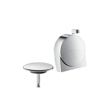 hansgrohe Exafill S Fertigset Wanneneinlauf, Ablauf- und Überlaufgarnitur Chrom, 58117000