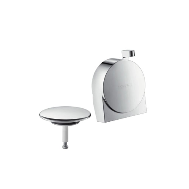hansgrohe Exafill S Fertigset Wanneneinlauf, Ablauf- und Überlaufgarnitur Chrom, 58117000