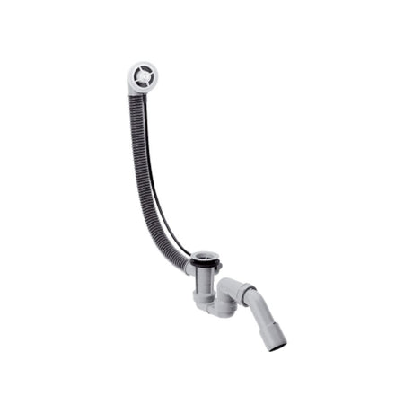 hansgrohe Flexaplus Grundkörper Ablauf- und Überlaufgarnitur für Normalwannen, 58140180