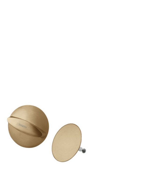 hansgrohe Flexaplus Fertigset Ablauf- und Überlaufgarnitur Brushed Bronze, 58185140