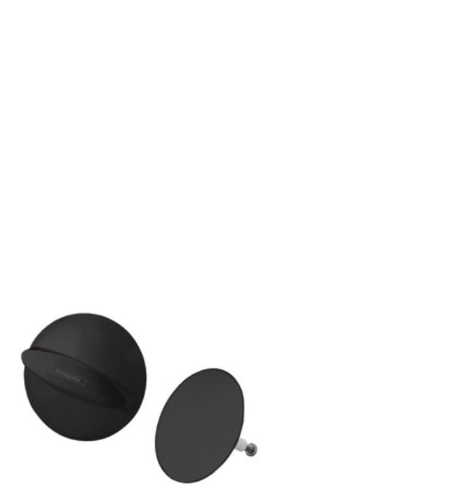 hansgrohe Flexaplus Fertigset Ablauf- und Überlaufgarnitur Mattschwarz, 58185670