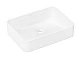 hansgrohe Xuniva Q Aufsatzwaschtisch 550/400 ohne Hahnloch und Überlauf Weiß, 60168450