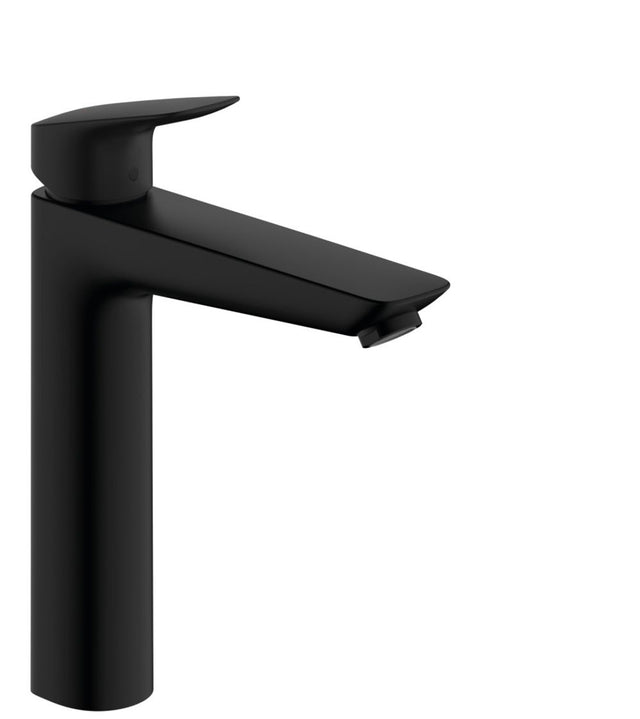 hansgrohe Logis Einhebel-Waschtischmischer 190 ohne Ablaufgarnitur Mattschwarz, 71091670