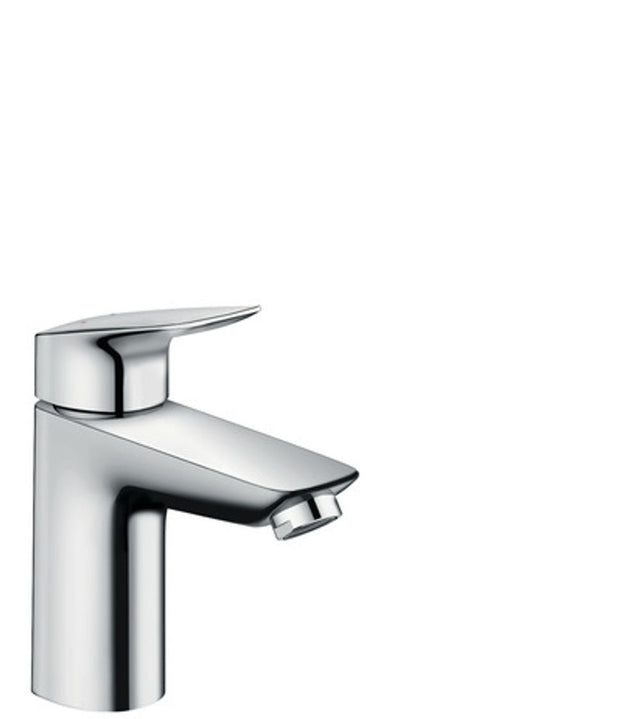 hansgrohe Logis Einhebel-Waschtischmischer 100 ohne Ablaufgarnitur Chrom, 71101000