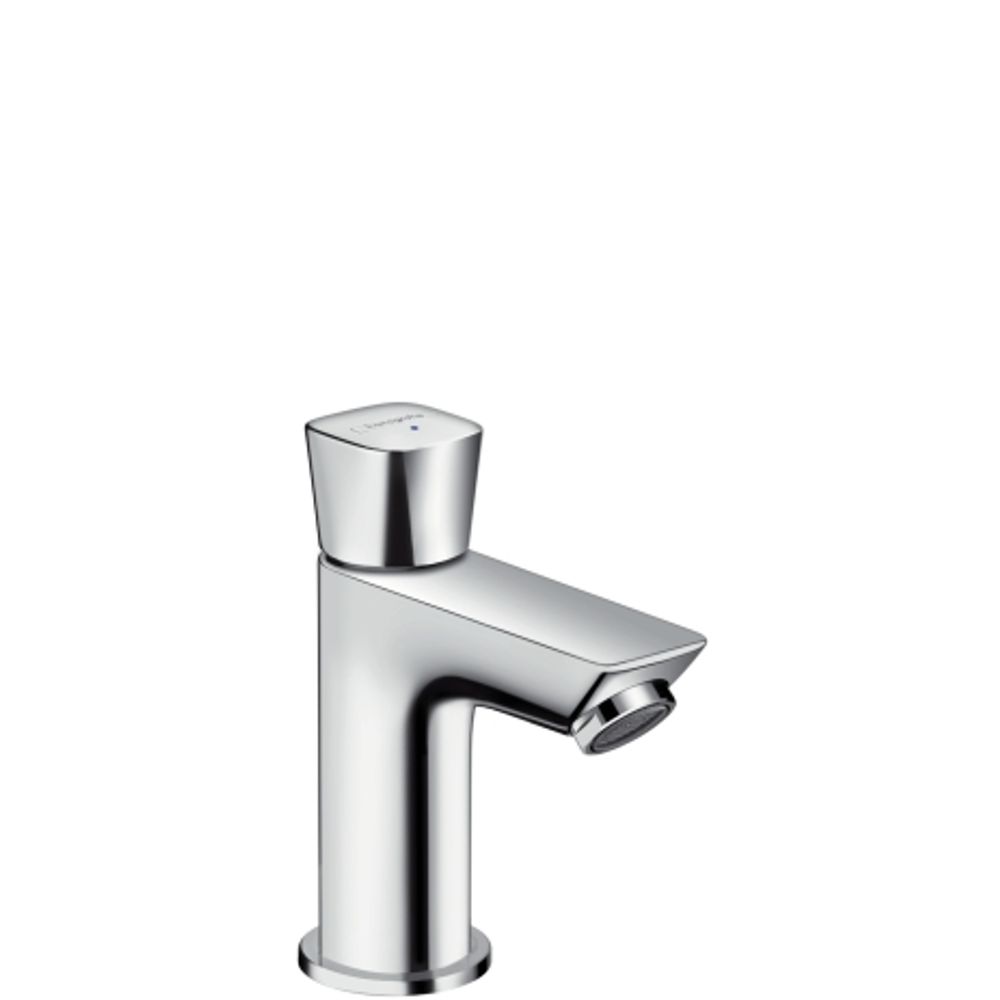 hansgrohe Logis Standventil 80 für Kaltwasser oder vorgemischtes Wasser ohne Ablaufgarnitur Chrom, 71120000