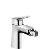 hansgrohe Logis Einhebel-Bidetmischer 100 mit Zugstangen-Ablaufgarnitur Chrom, 71200000