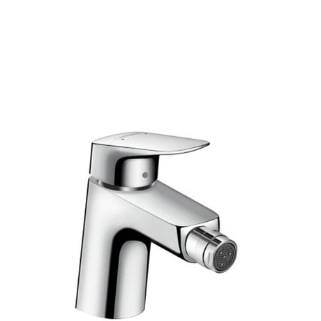 hansgrohe Logis Einhebel-Bidetmischer 70 mit Zugstangen-Ablaufgarnitur Chrom, 71204000
