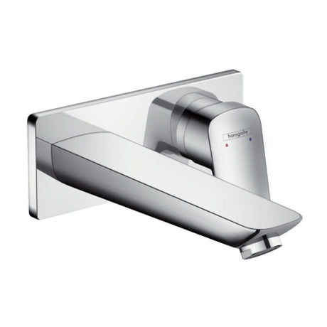 hansgrohe Logis Einhebel-Waschtischmischer Unterputz für Wandmontage mit Auslauf 19,5 cm Chrom, 71220000