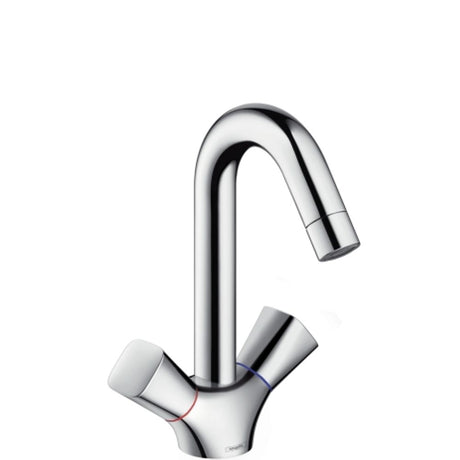hansgrohe Logis 2-Griff Waschtischarmatur 150 ohne Ablaufgarnitur Chrom, 71221000