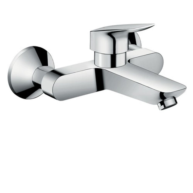 hansgrohe Logis Einhebel-Waschtischmischer Aufputz für Wandmontage Chrom, 71225000