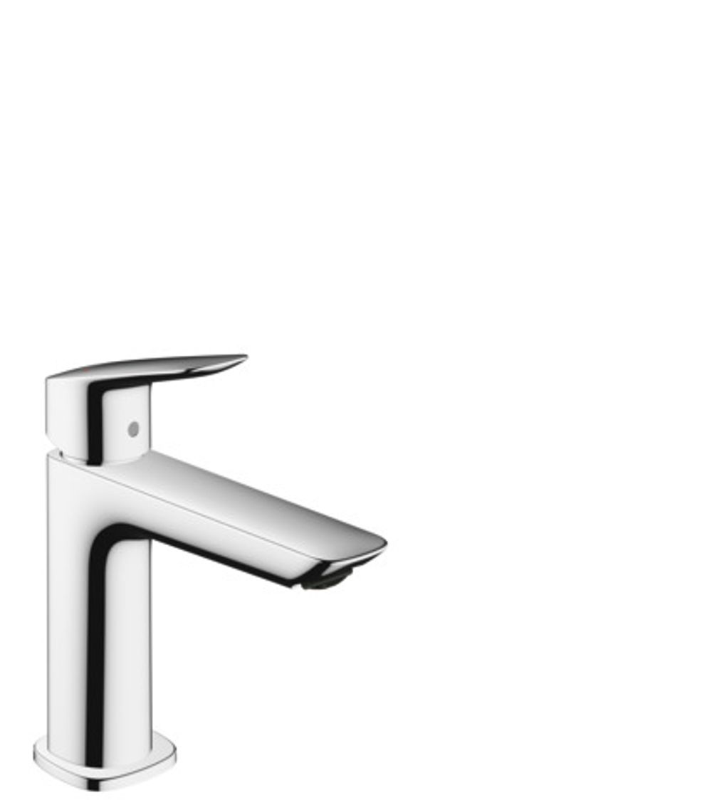 hansgrohe Logis Einhebel-Waschtischmischer 110 Fine ohne Ablaufgarnitur Chrom, 71253000
